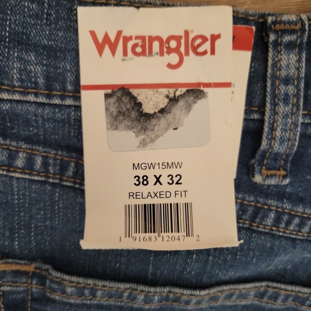 WRANGLER Relaxed Fit Jeans. 38/32. - Picture 6 of 6